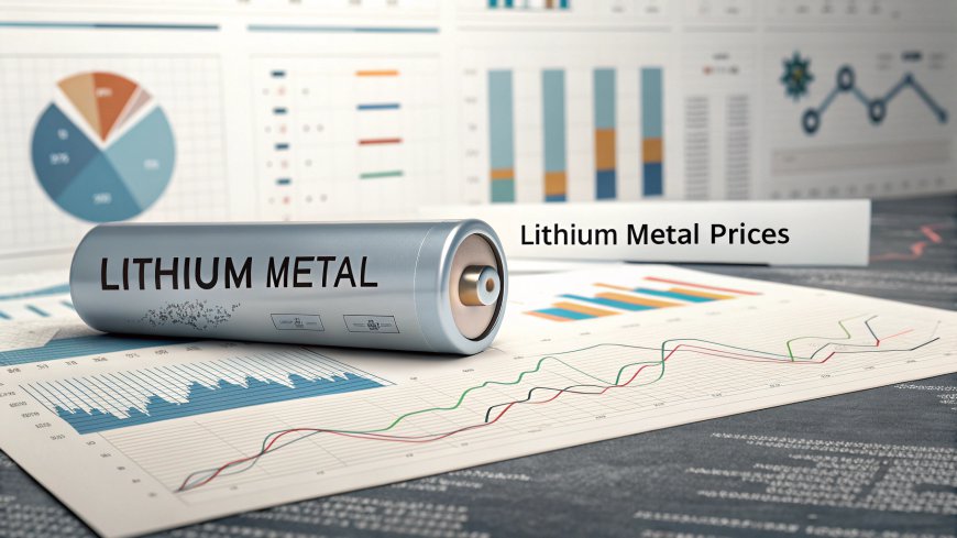 Lithium Metal Prices Index Analysis with Quarterly Trend and Forecast Prices Chart