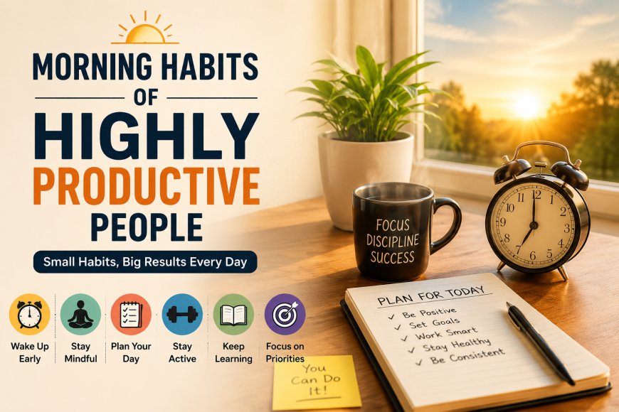 : Morning Habits of Highly Productive People