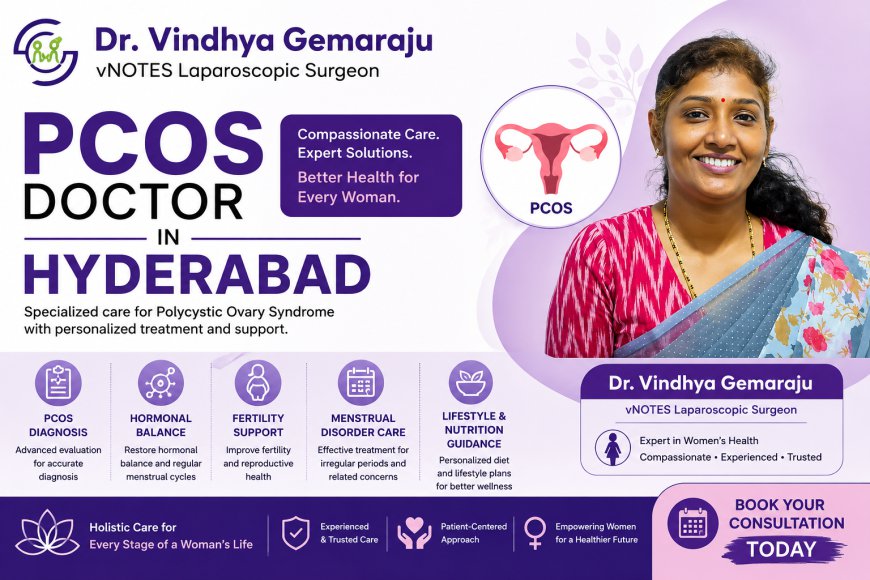 PCOS Doctor in Hyderabad – Dr. Vindhya Gemaraju