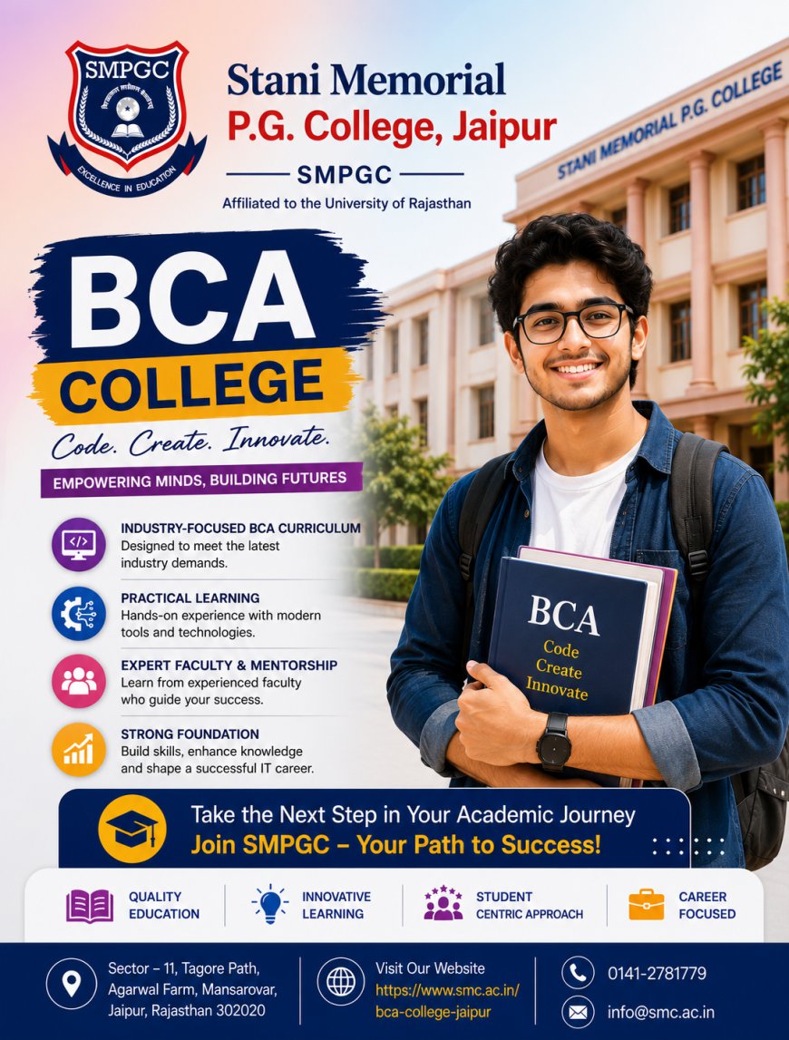 Discover the Best College for BCA in Jaipur