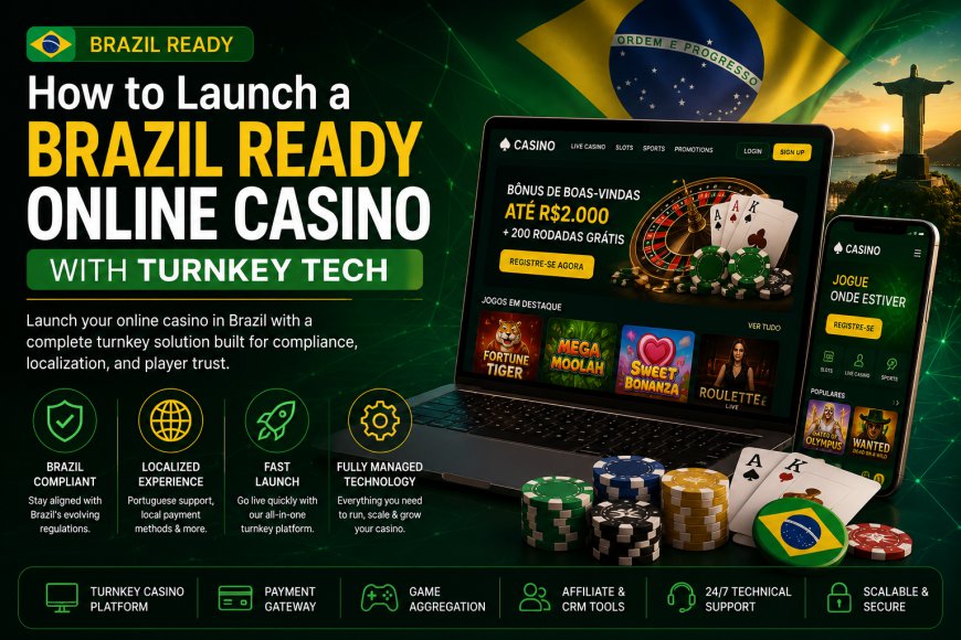 How to Launch a Brazil Ready Online Casino with Turnkey Tech