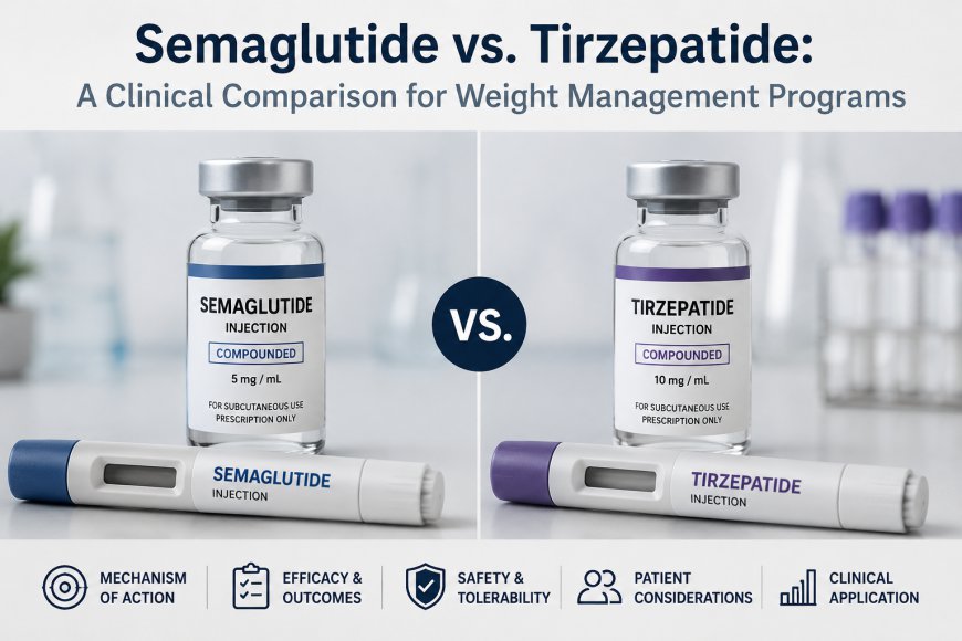 Semaglutide vs. Tirzepatide: A Clinical Comparison for Weight Management Programs