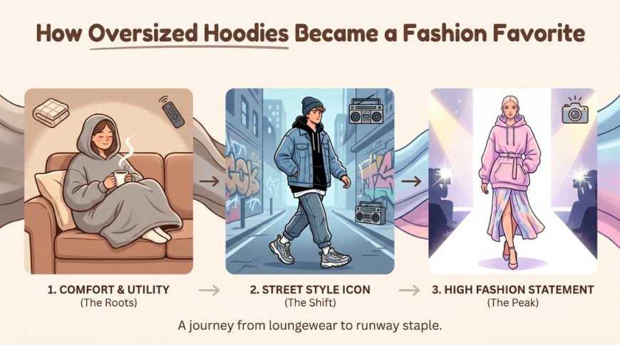How Oversized Hoodies Became a Fashion Favorite