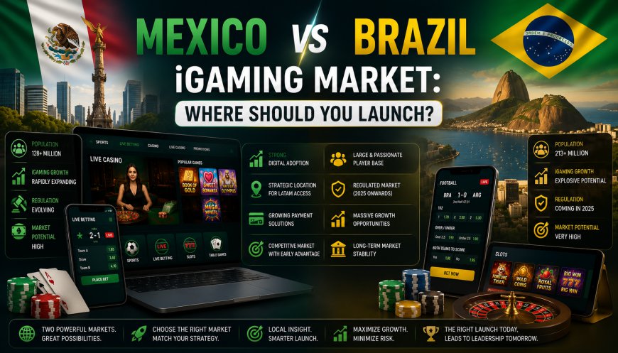 Mexico vs Brazil iGaming Market: Where Should You Launch?
