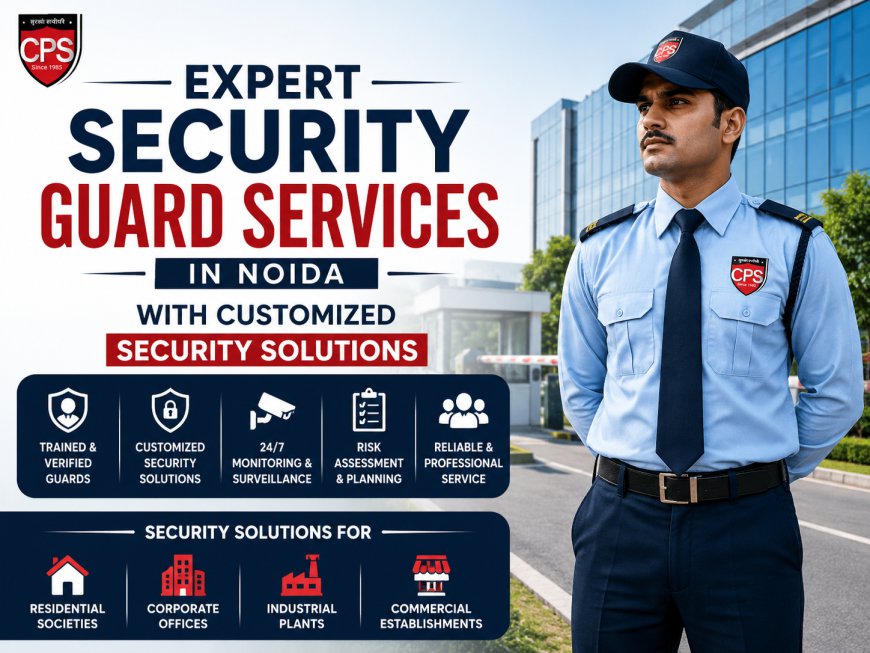 Expert Security Guard Services in Noida with Customized Security Solutions