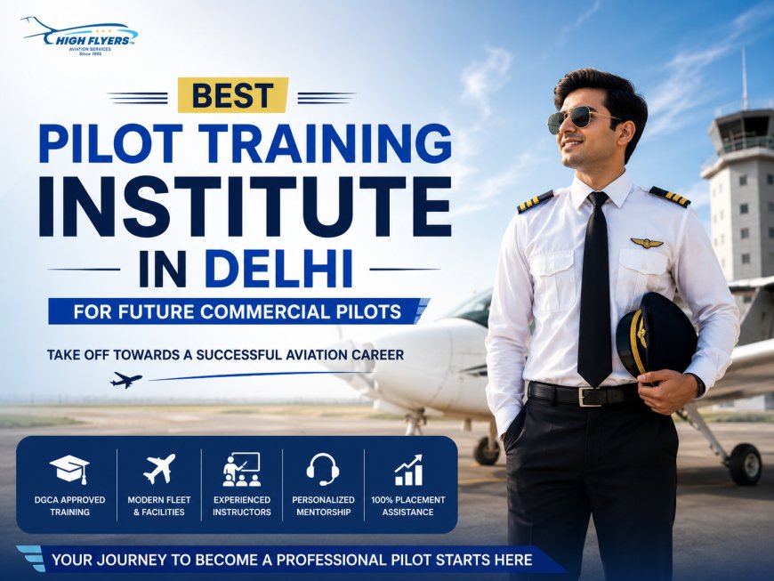 Best Pilot Training Institute in Delhi for Future Commercial Pilots