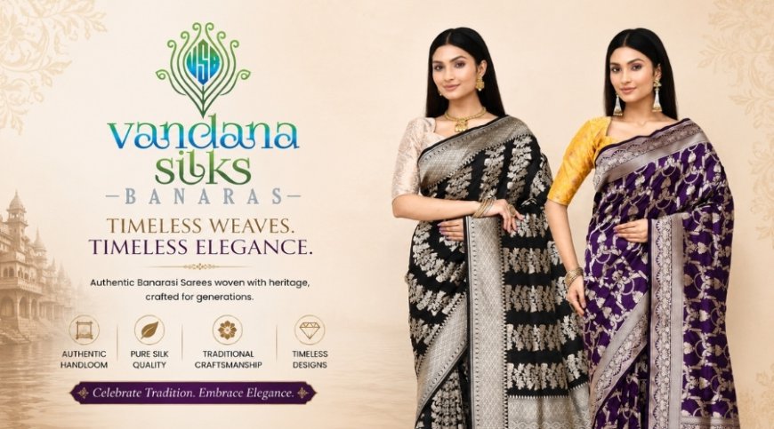 Best Banarasi Saree Shop Online for Pure Handloom Silk Sarees