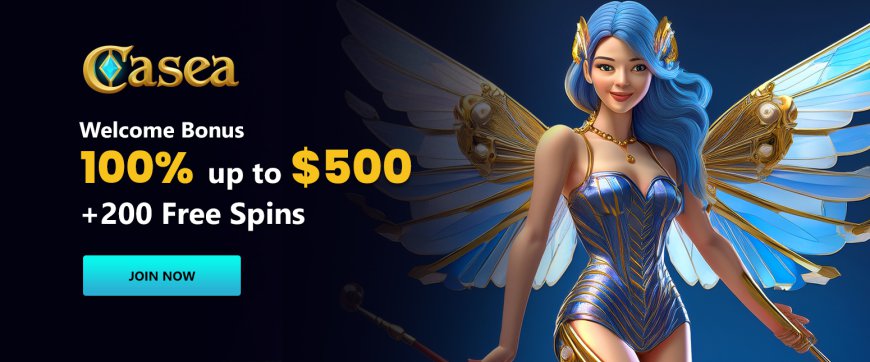 Casea Casino, bonus benvenuto 100% con 200 free spins