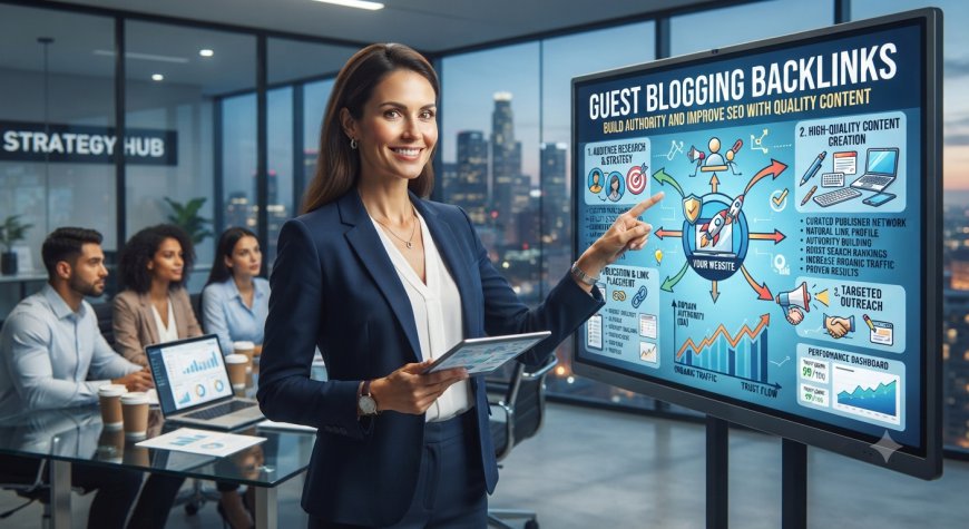 Guest Blogging Backlinks: Build Authority and Improve SEO with Quality Content