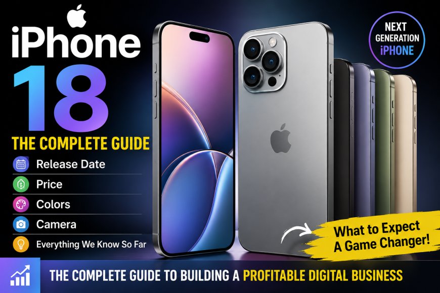 iPhone 18: Release Date, Price, Colors, Camera, and Everything We Know So Far