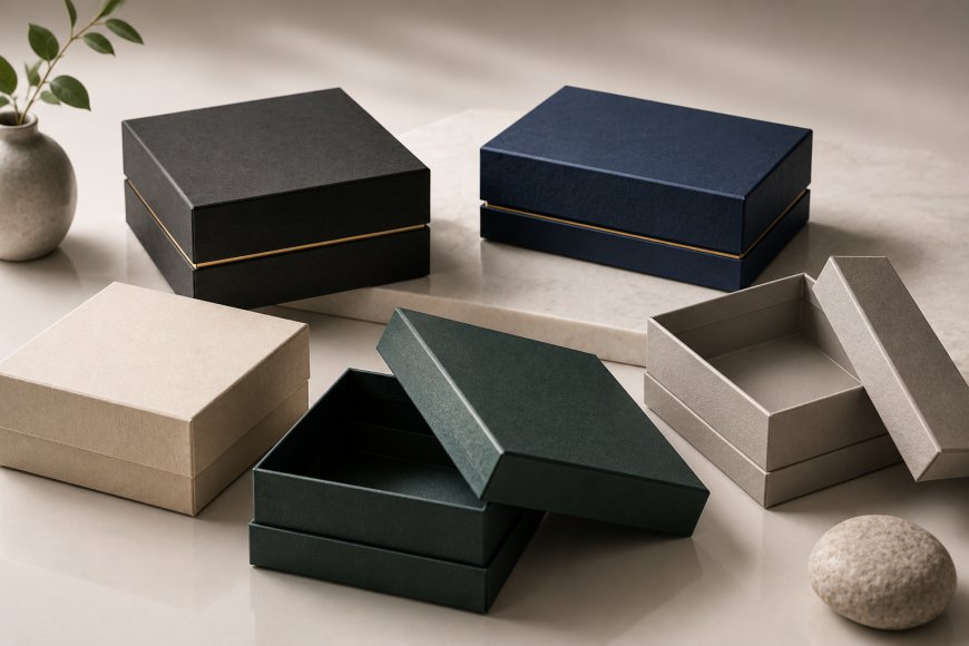What Sets Two Piece Rigid Boxes Apart in Premium Product Packaging?