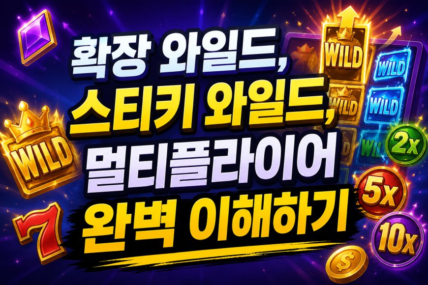 확장 와일드, 스티키 와일드, 멀티플라이어 완벽 이해하기