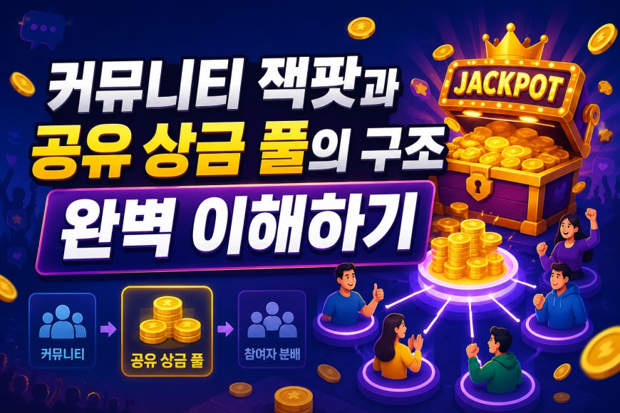 커뮤니티 잭팟과 공유 상금 풀의 구조 완벽 이해하기