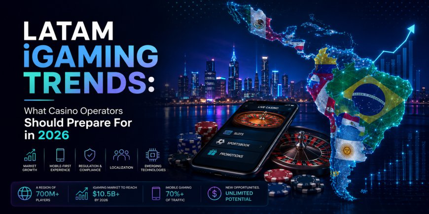 LATAM iGaming Trends: What Casino Operators Should Prepare For in 2026