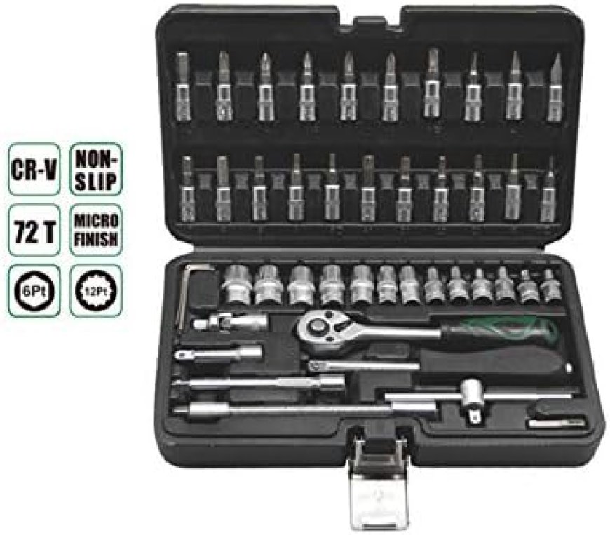 Spanner Set Tool Box for Professional Repairs