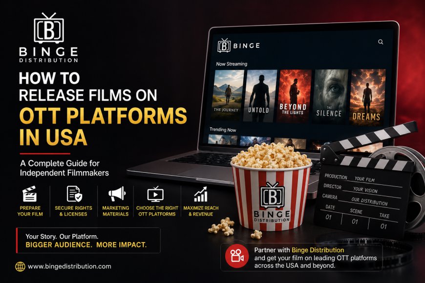 How to Release Films on OTT Platforms in USA: A Complete Guide for Independent Filmmakers