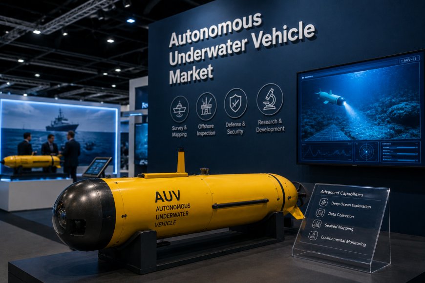 Autonomous Underwater Vehicle Market Insights: AI-Driven Innovation Transforming Marine Operations
