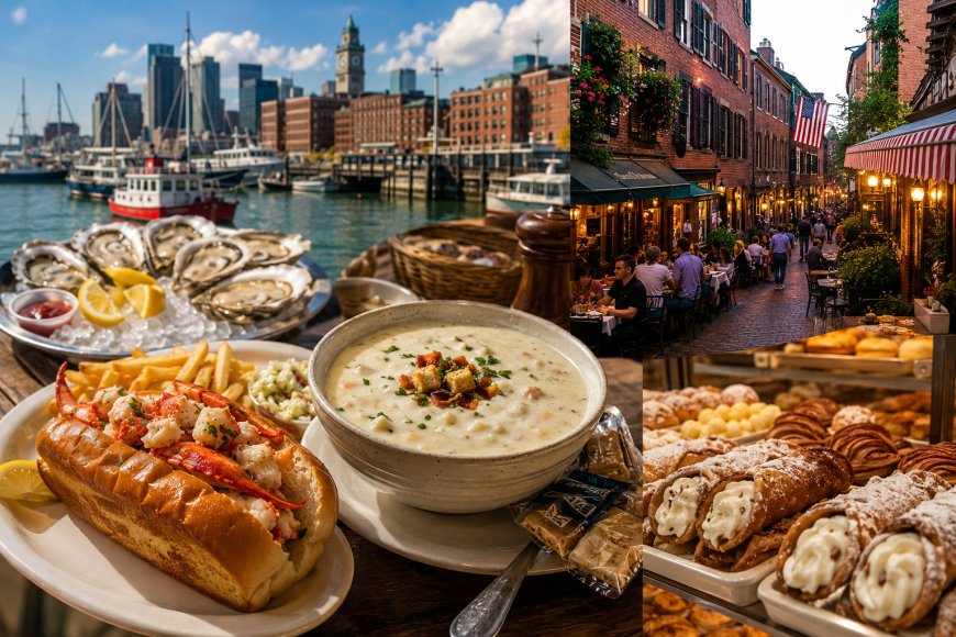 Boston Food Guide: Inside the City's Seafood Scene, Clam Chowder Culture, and North End Streets