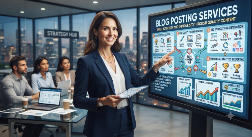 Blog Posting Services: Build Authority and Improve SEO Through Quality Content
