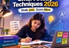 CA Foundation Smart Study Techniques 2026: Study Less, Score More