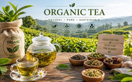 Organic Tea: A Natural Path to Wellness and Sustainable Living