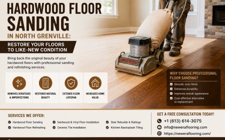 Hardwood Floor Sanding in North Grenville: Restore Your Floors to Like-New Condition