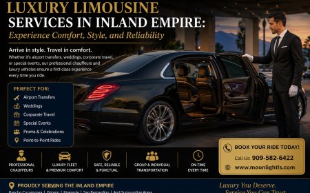 Luxury Limousine Services in Inland Empire: Experience Comfort, Style, and Reliability
