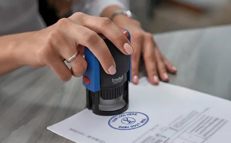 Round Self Ink Stamp : A Smart and Personalized Solution for Homes, Offices, and Businesses