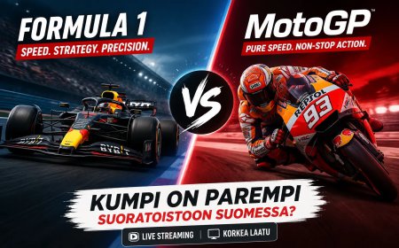 Formula 1 vs MotoGP: Kumpi On Parempi Suoratoistaa Suomessa?