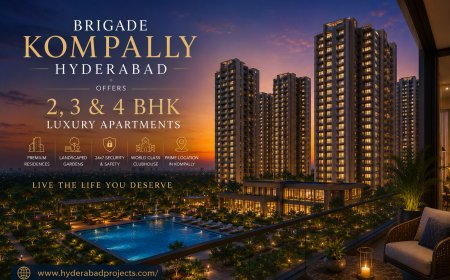 Brigade Kompally Hyderabad – A Refined Address for Ultra-Luxury Living
