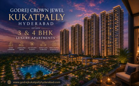 Godrej Crown Jewel Kukatpally Hyderabad – An Exclusive Haven for 3 & 4 BHK Ultra-Luxury Living