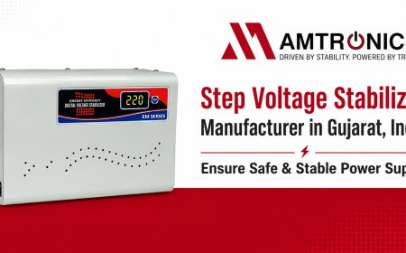 Step Voltage Stabilizer Manufacturer in Gujarat, India: Ensure Safe & Stable Power Supply