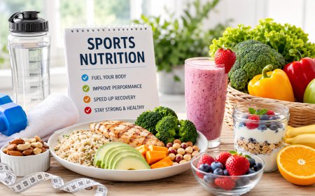 Sports Nutrition: Fueling Performance, Recovery, and a Stronger Body