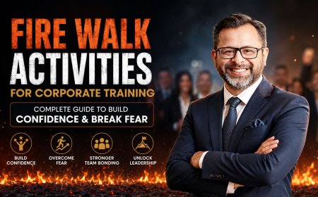 Fire Walk Activities for Corporate Training | Build Confidence & Break Fear