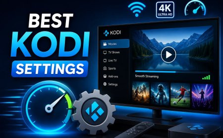 Bedste instillinger for Kodi-Streaming