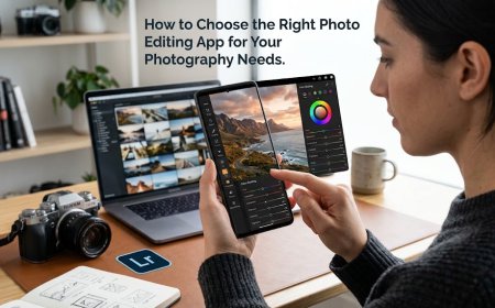 How to Choose the Right Photo Editing App  for Your Photography Needs