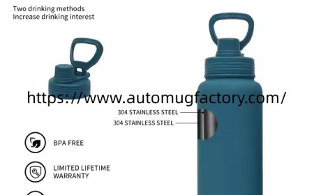 Functional Innovation in Modern Travel Mug Development