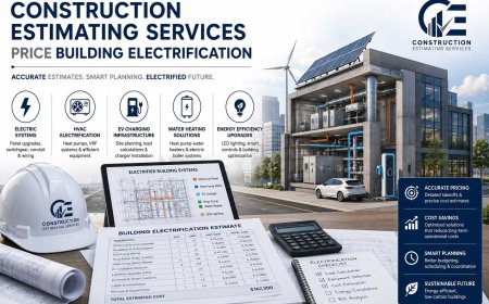 How Construction Estimating Services Price Building Electrification Projects