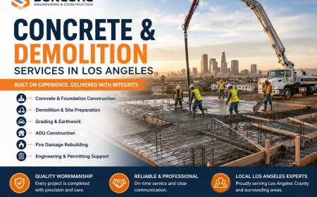 Professional Concrete and Demolition Services in Los Angeles