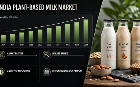 India Plant-Based Milk Market 2026–2034: Size, Industry Trends, Growth Outlook and Research Report