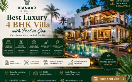 Best Luxury 4 BHK Villa with Pool in Goa