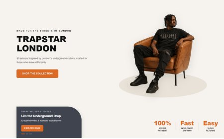 Trapstar & Peace In War | Modern Clothing Store