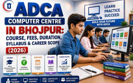 ADCA Computer Centre in Bhojpur: Course, Fees, Duration, Syllabus & Career Scope (2026)
