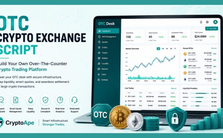 OTC Crypto Exchange Script: Building a Smarter Platform for Large Crypto Trades