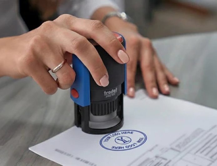 Self Ink Stamp with Logo: A Simple Way to Add a Professional Touch to Everyday Work