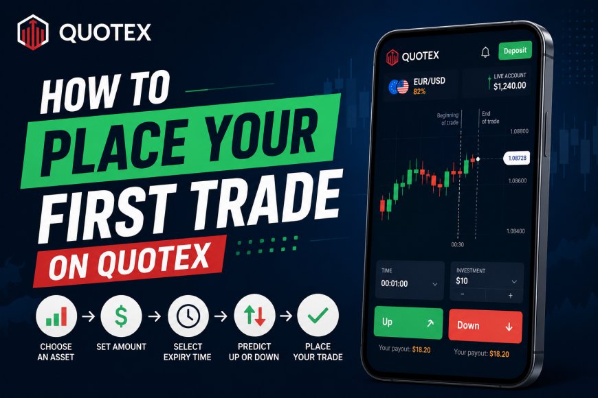 How to Place Your First Trade on Quotex