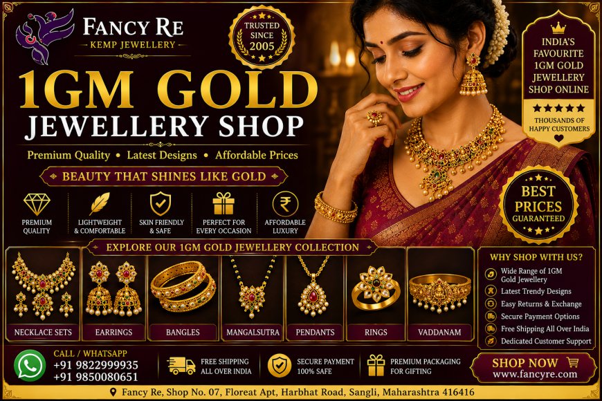 1gm Gold Jewellery Shop