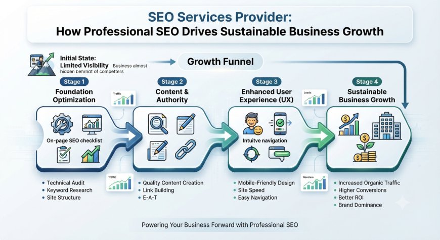 SEO Services Provider: How Professional SEO Drives Sustainable Business Growth