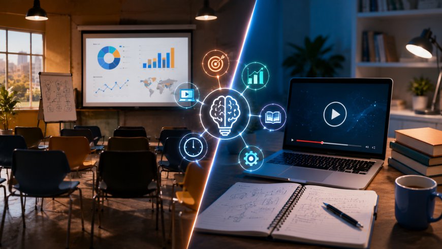 Live Classroom vs. Self-Paced Videos: What Actually Builds Digital Marketing Skill