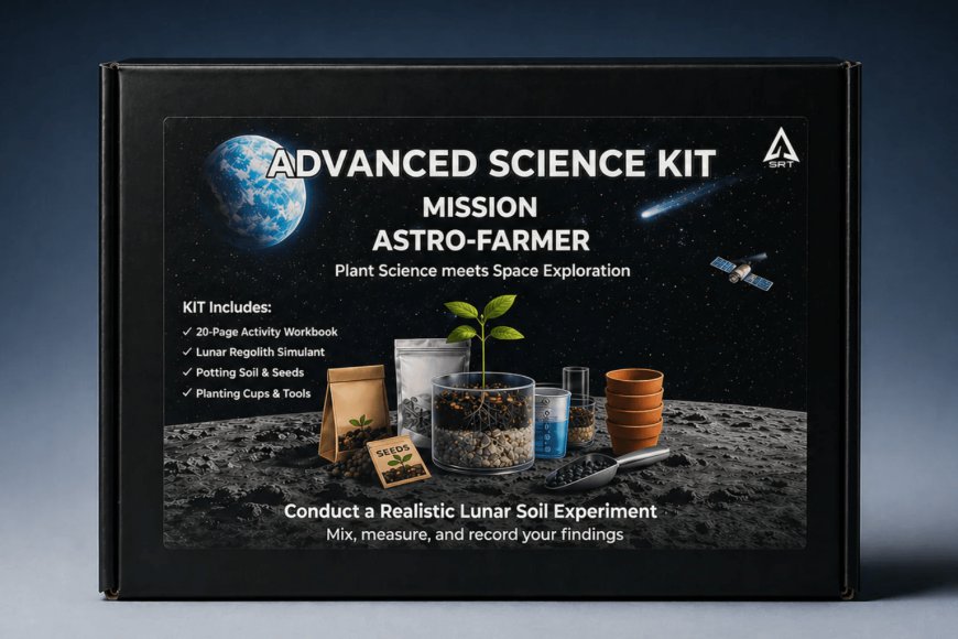 How a STEM Space Kit Teaches Moon Soil